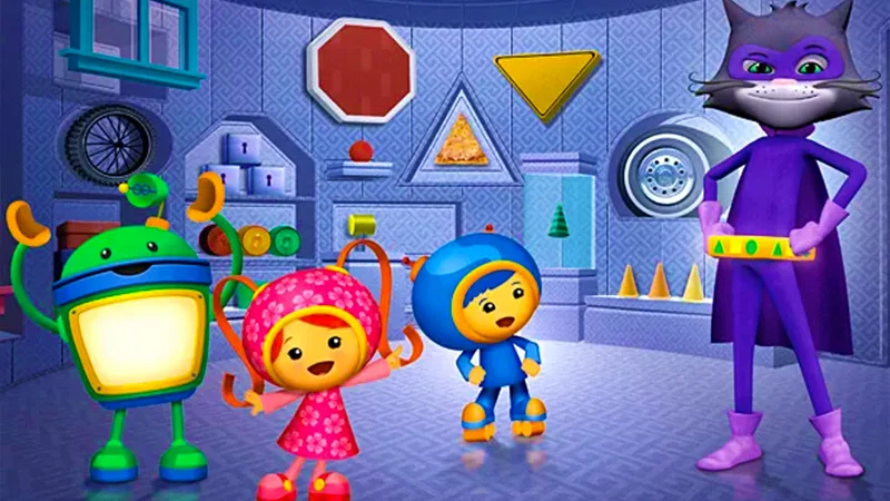 کارتونTeam-umizoomi برای آموزش زبان انگلیسی به کودکان