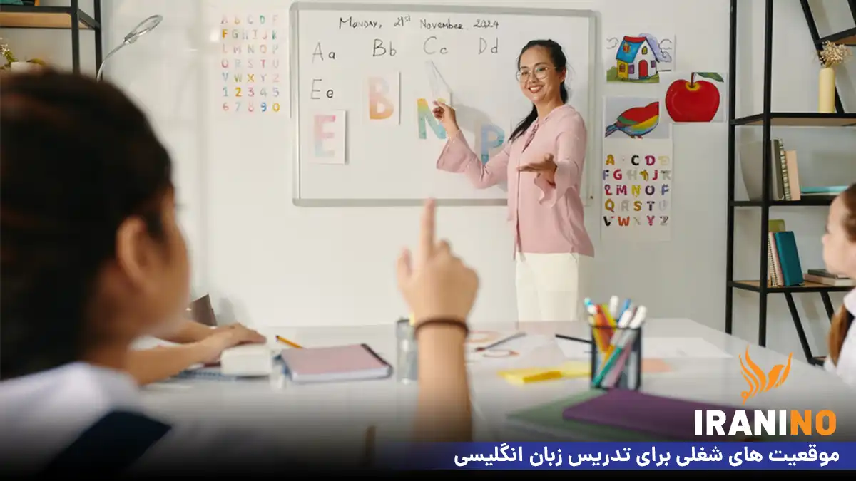 موقعیت های شغلی برای تدریس زبان انگلیسی