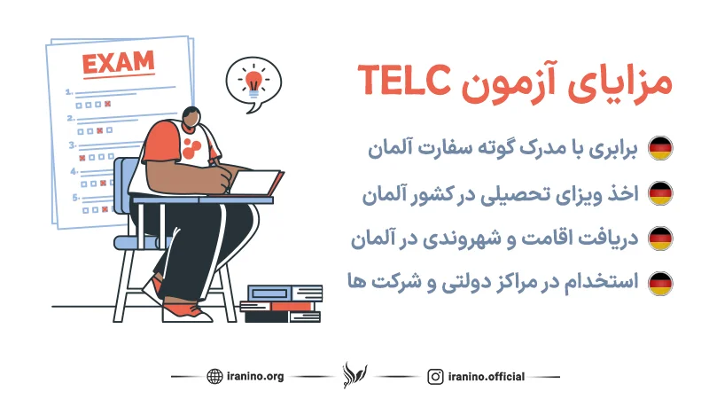 مزایای شرکت در آزمون تلک آلمان چیست؟
