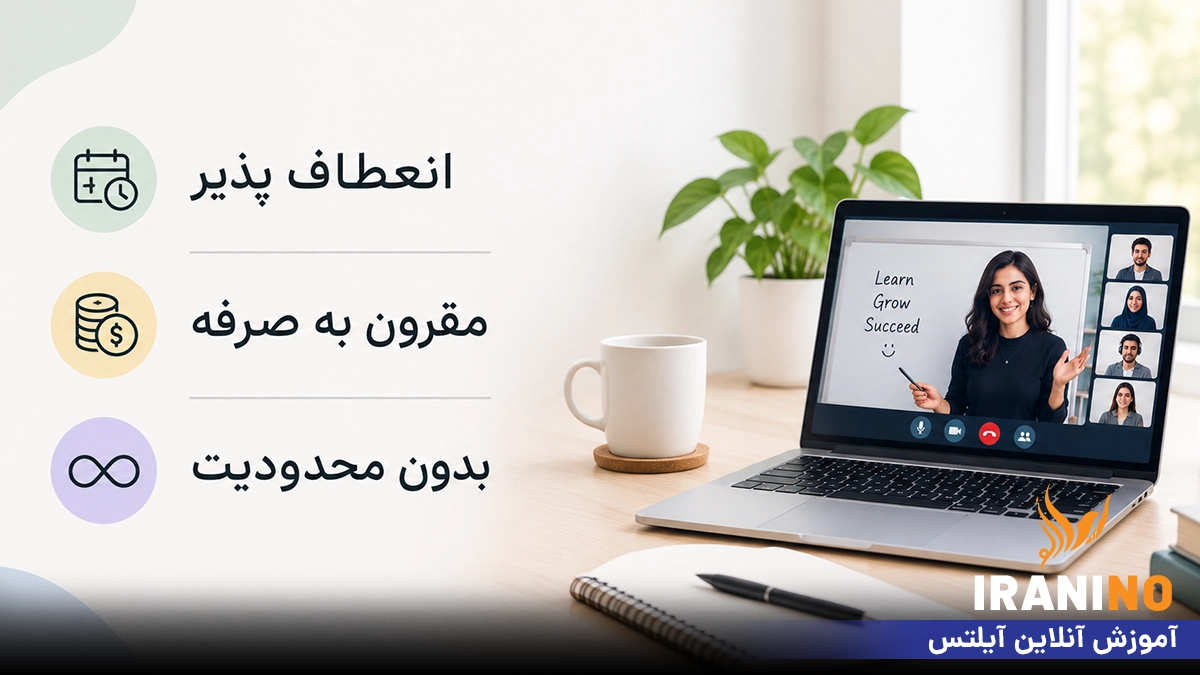 کلاس آنلاین آیلتس​